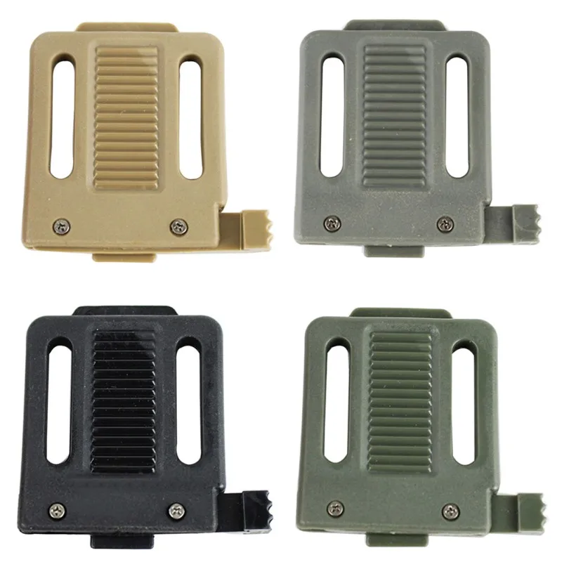 Accesorios para casco rápido Airsoft, adaptador de dispositivo multifuncional, adaptador Picatinny y adaptador Wing-Loc, cuerda de nailon para rieles guía - imagen 2