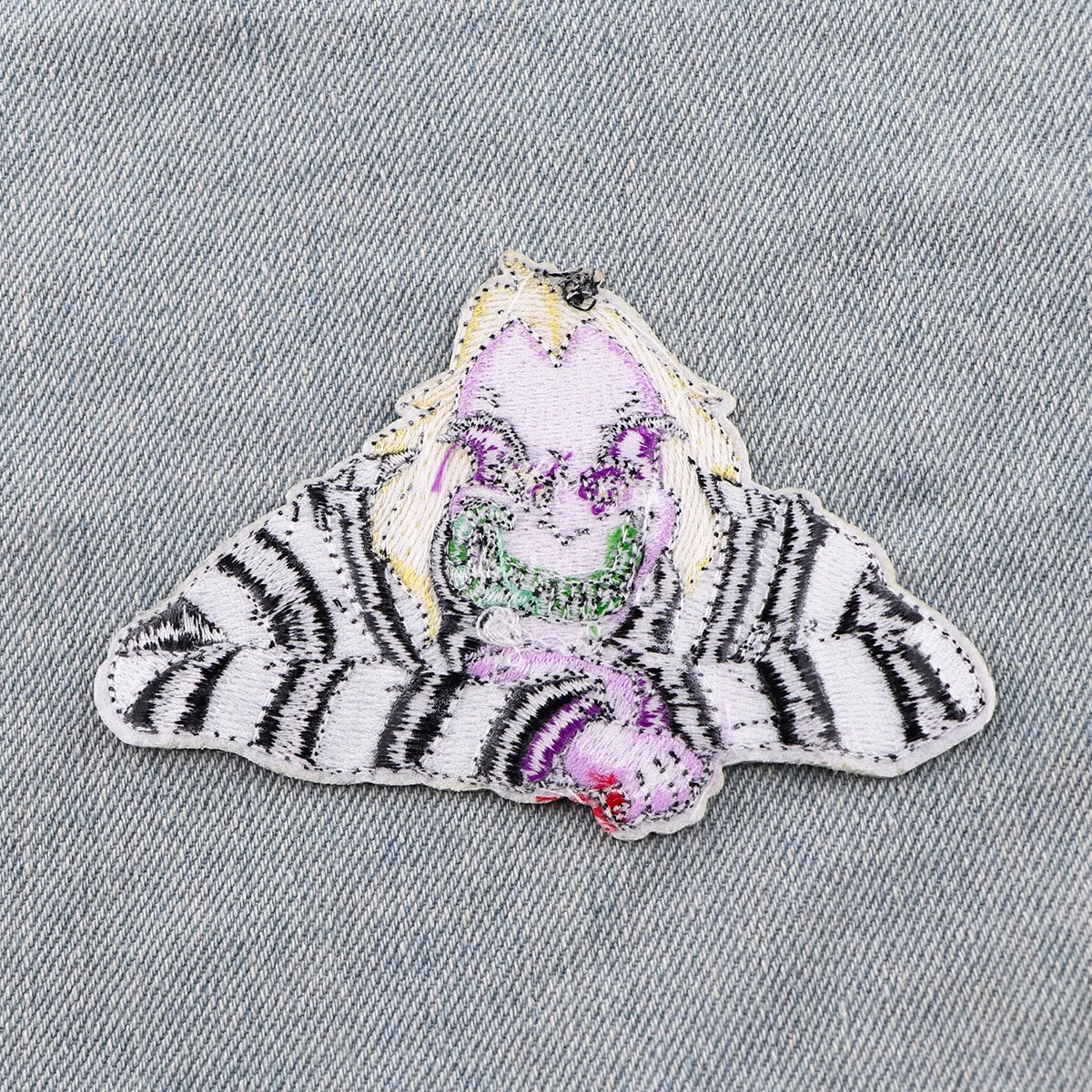 Parches bordados para planchar en la ropa, pegatinas, películas de terror, insignias, accesorios, Punk - imagen 5