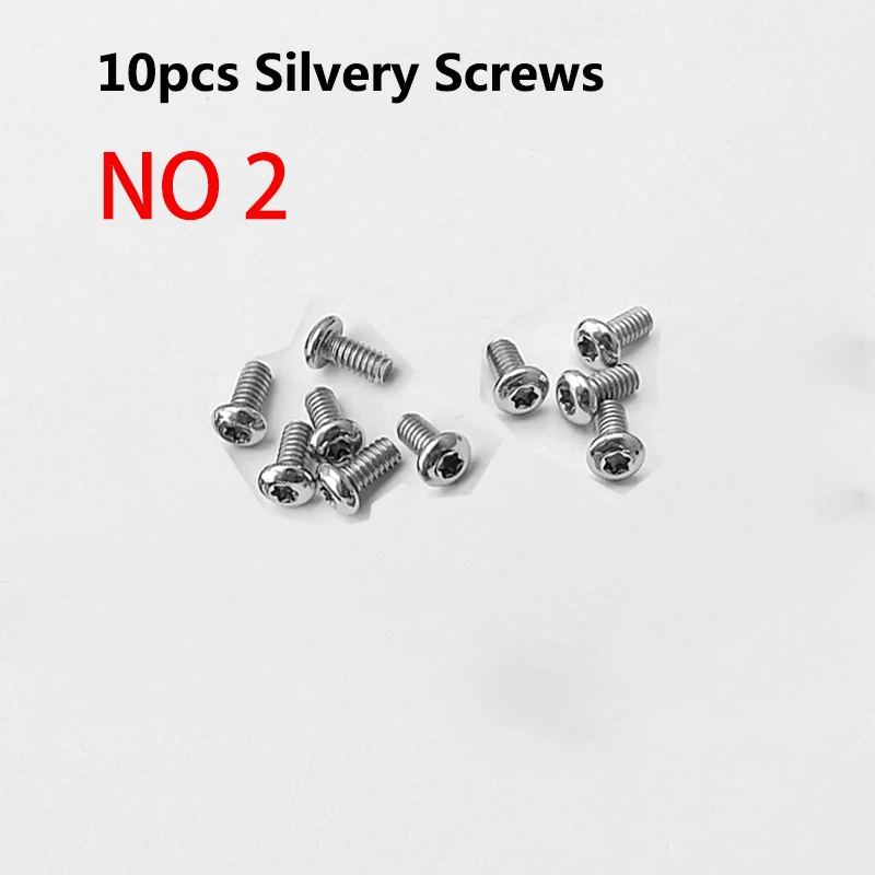 10pcs NO2 Silvery
