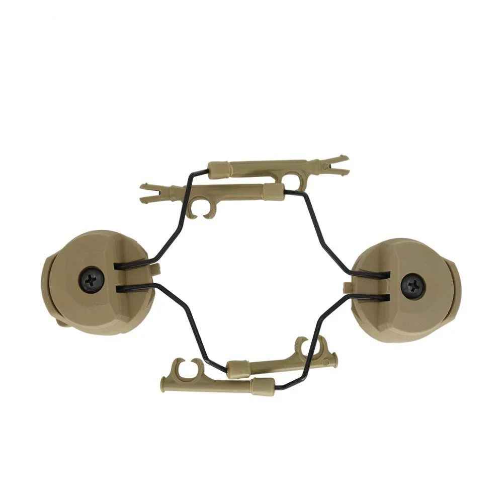 Soporte de auriculares tácticos Fast Ops Core, juego de adaptadores de riel de arco para casco, serie COMTAC I y II, auriculares militares con cancelación de ruido - imagen 5