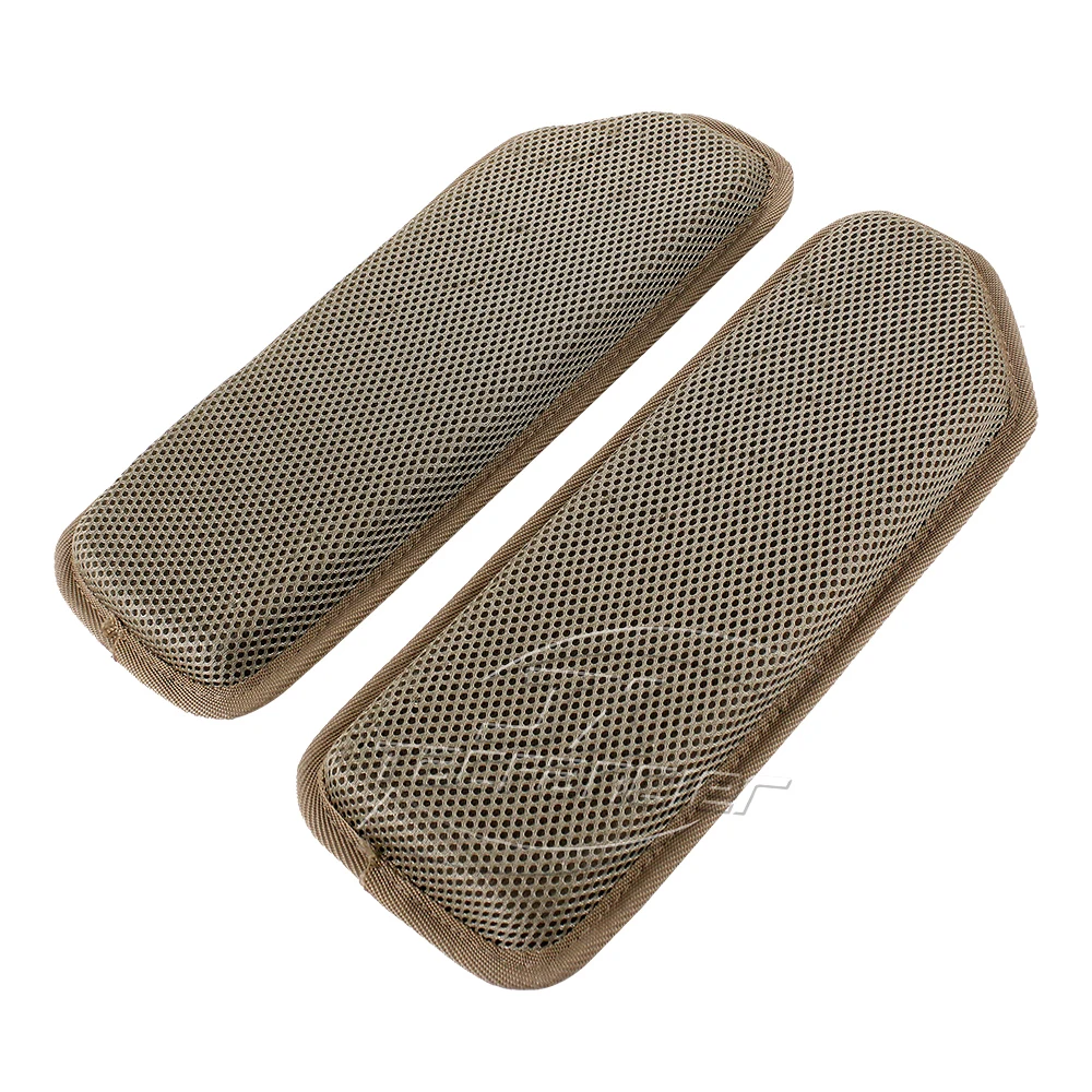 Almohadilla para chaleco táctico, placa de malla de espuma EVA, cojín acolchado, deflector suave, gancho y bucle, accesorios para chaleco de caza - imagen 3