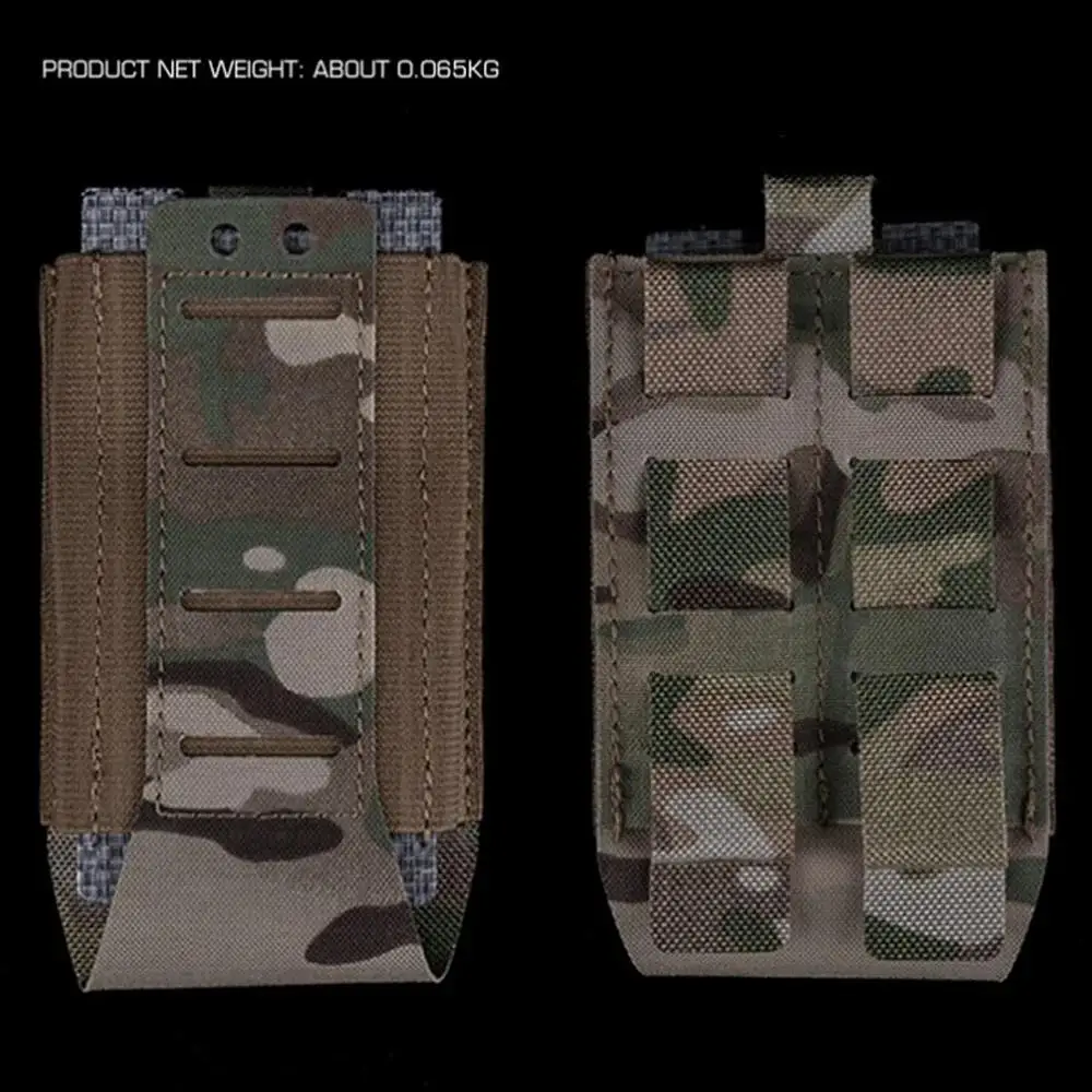 Bolsa táctica para revistas 5,56, liberación rápida, tiro individual para caza, Airsoft AR M4 Mag, cinturones MOLLE, portadores de placa, chaleco, equipo - imagen 3
