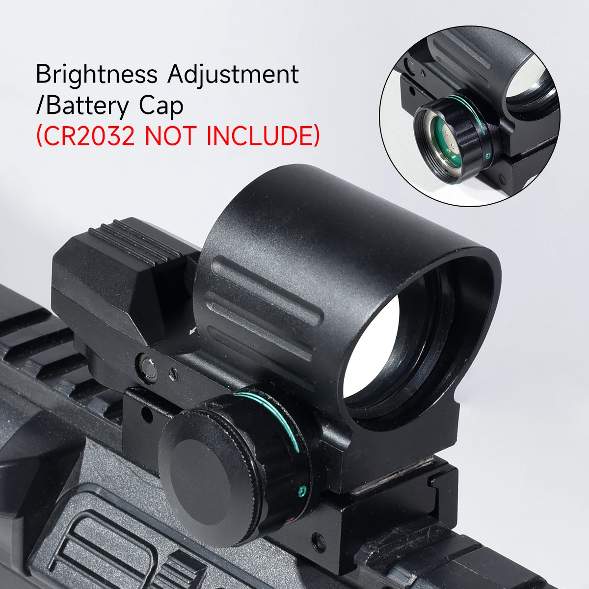 HD111 Red Dot Sight Reflex Reflex 4 retícula Rifle alcance colimador Gl * cck holográfico caza alcance Airsoft óptica vista - imagen 3