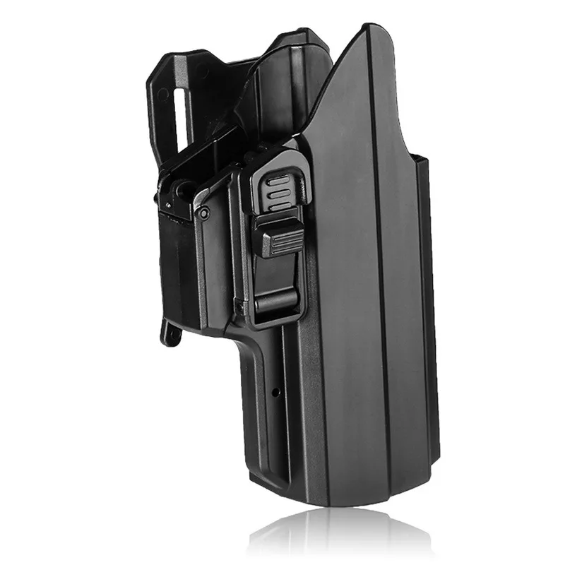Funda Universal IPSC con Clip para cinturón, funda OWB para G17 19 19X 45 IPSC, funda de paleta para pierna caída, compatible con S & W M & P Px4 - imagen 2