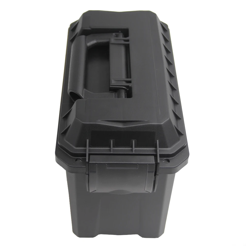 Caja de munición táctica plástica para cartuchos escopeta calibre 12