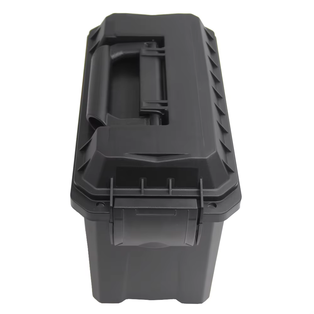 Caja de munición táctica plástica para cartuchos escopeta calibre 12