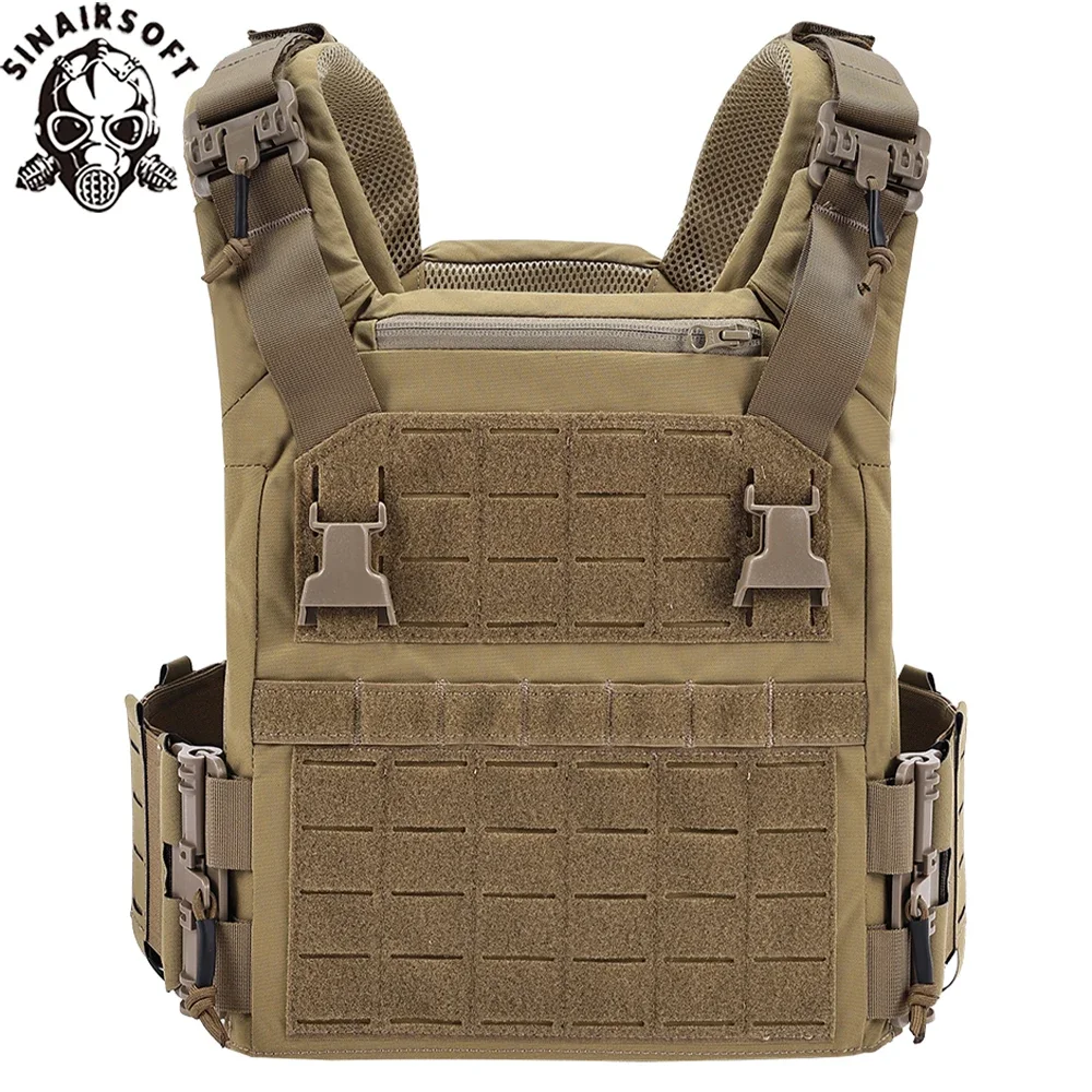 SINAIRSOFT 3.0 chaleco portaplacas táctico airsoft liberación rápida