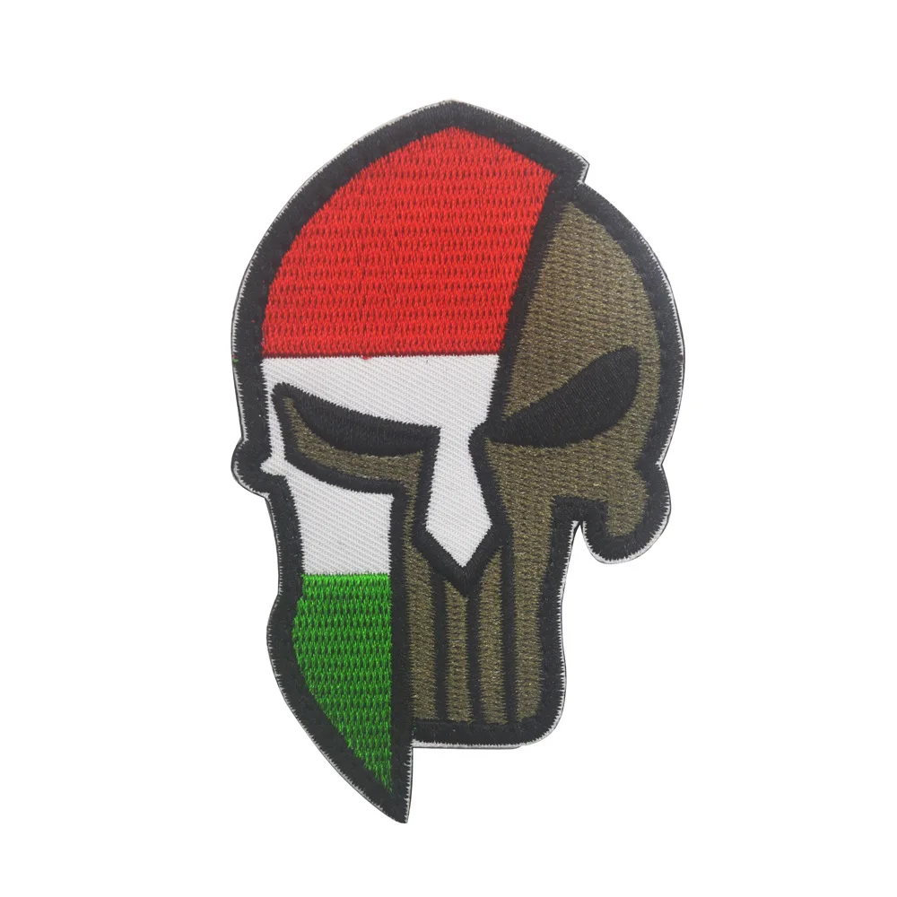 Parche reflectante IR bandera de Hungría con velcro para MOLLE - imagen 5