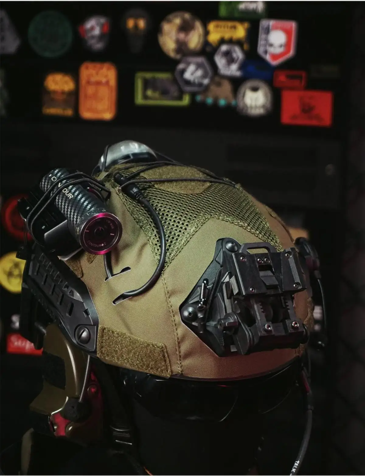 Cubierta de casco táctico, piel para FMA TMC Caiman Maritime SF FAST - imagen 4