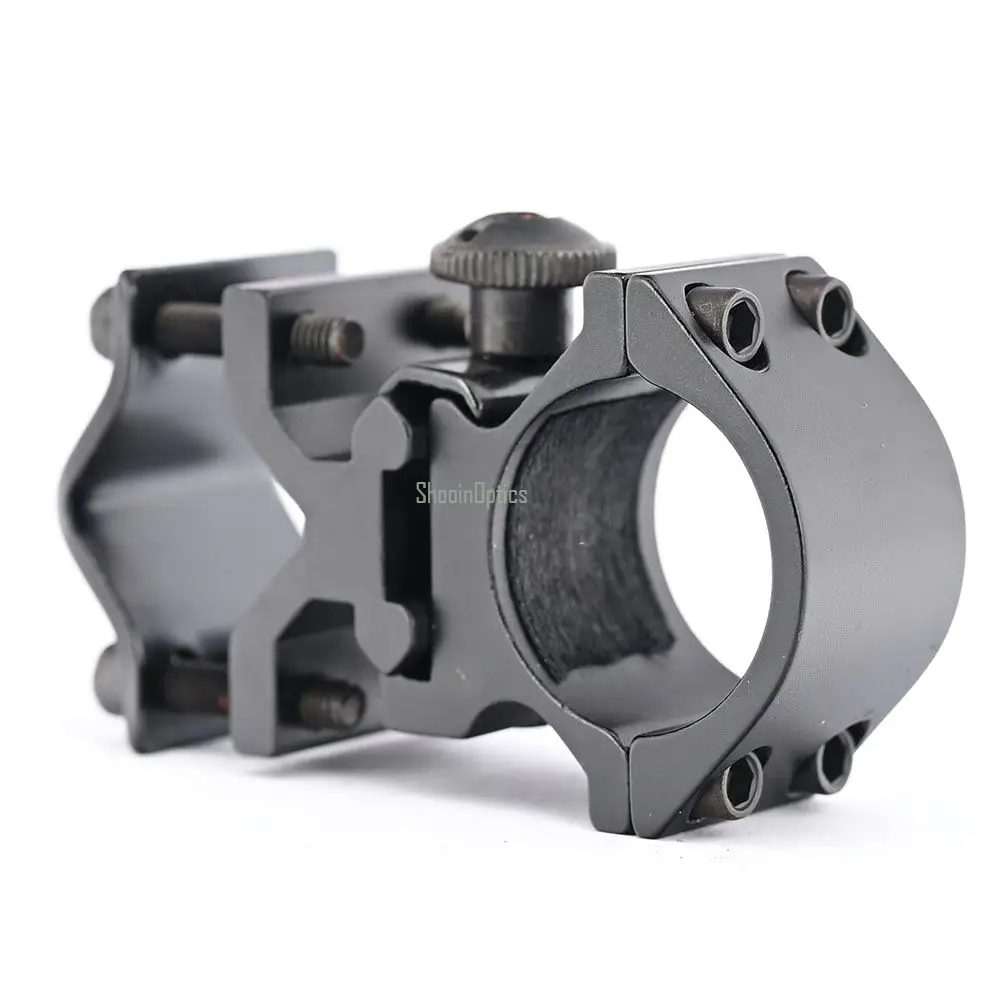 Shooin Optics Linterna DIY Mira láser Anillo de tubo individual de 25,4 mm y 1 pulgada - imagen 4