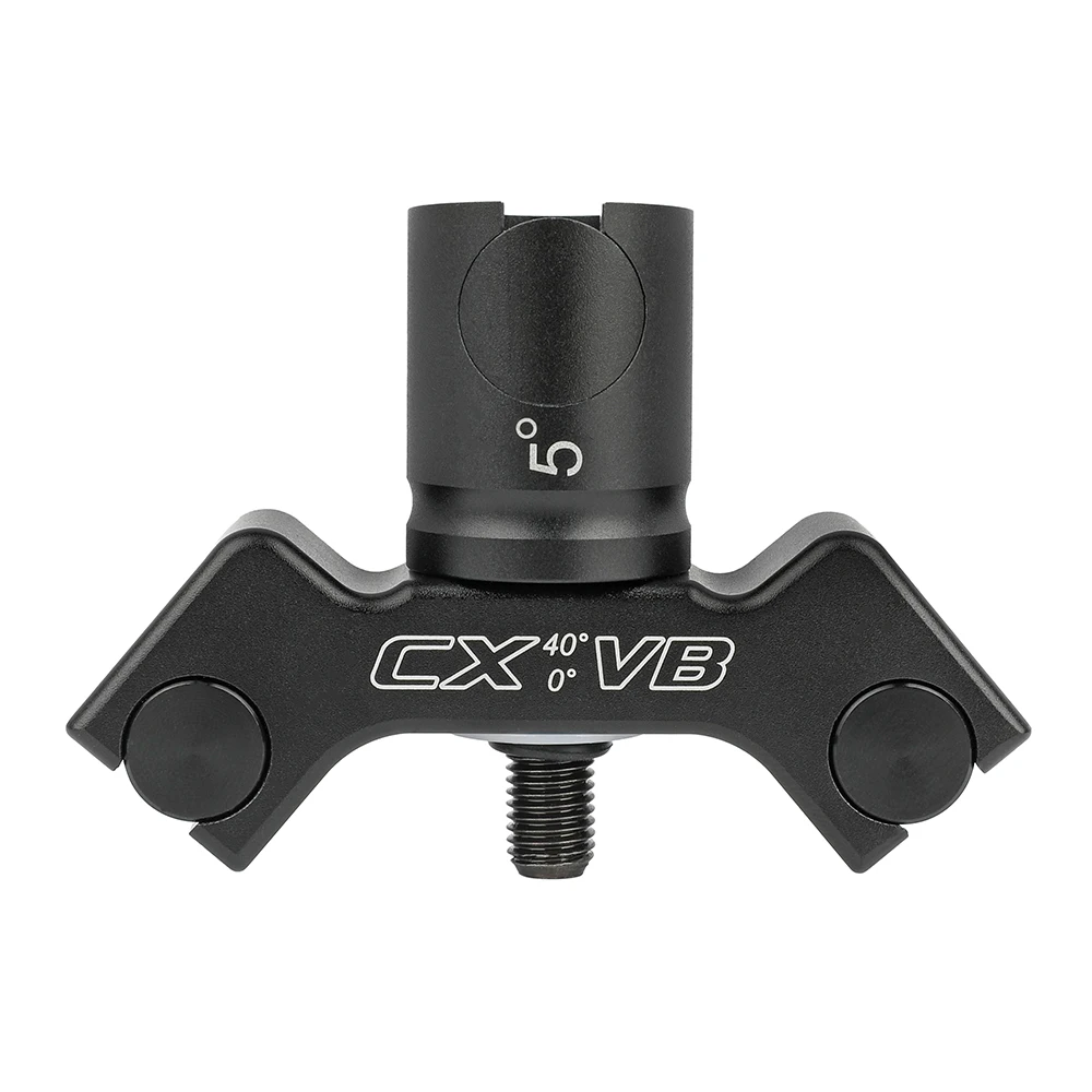 Tiro con arco 0 °   5 °   8 °   10 °   Soporte de barra de equilibrio de desconexión rápida 40 ° 45 °   Soporte adaptador de barra en V, estabilizador de arco, objetivo de caza para tiro - imagen 3