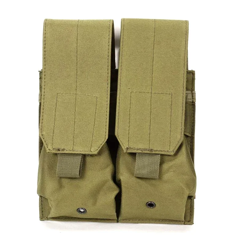 Bolsa táctica MOLLE para revistas, juego de tiro doble, Paintball, 5,56mm, AK M4 AR 15, bolsa para Rifle, paquete de accesorios de caza - imagen 3