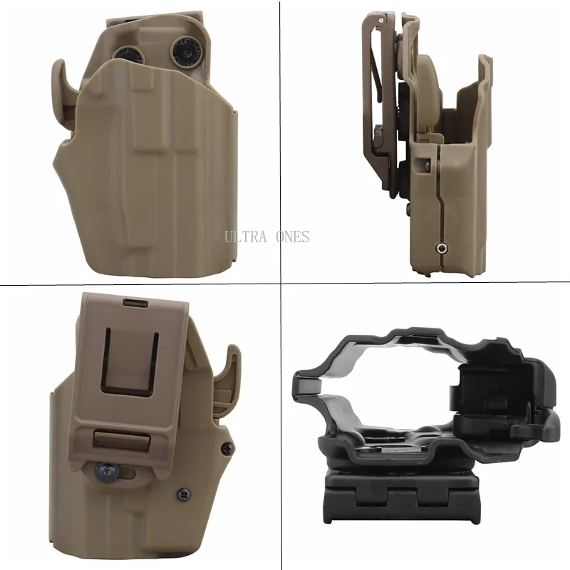 Funda táctica para pistola GLOCK 26 27 30 30S 33 39 H & K WALTHER S & W, fundas de caza para tiro a mano derecha, funda de transporte para pistolas - imagen 4