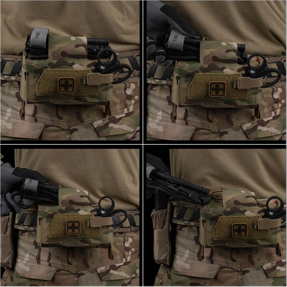 Kit de trauma táctico MOLLE – Bolsa primeros auxilios Israel - imagen 3