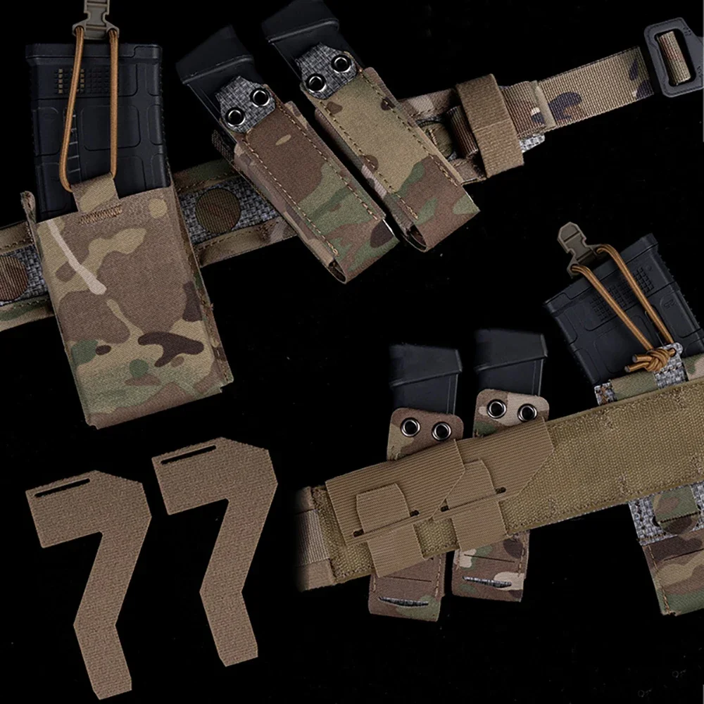 Correa de sujeción mágica MOLLE táctica izquierda derecha, bolsa Mag, cinturón Diagonal, accesorios, portador de placa de caza, equipo de entrenamiento Airsoft - imagen 3
