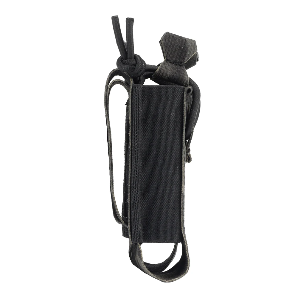 DPMP-Bolsa de doble pistola para revistas, cuerda elástica de choque, bolsa de herramientas para pistola Mag, cinturón táctico MOLLE, accesorios para chaleco de caza Airsoft - imagen 2
