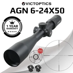 VictOptics S4 6-24x50 Mira Telescópica Táctica 30mm MIL AR15