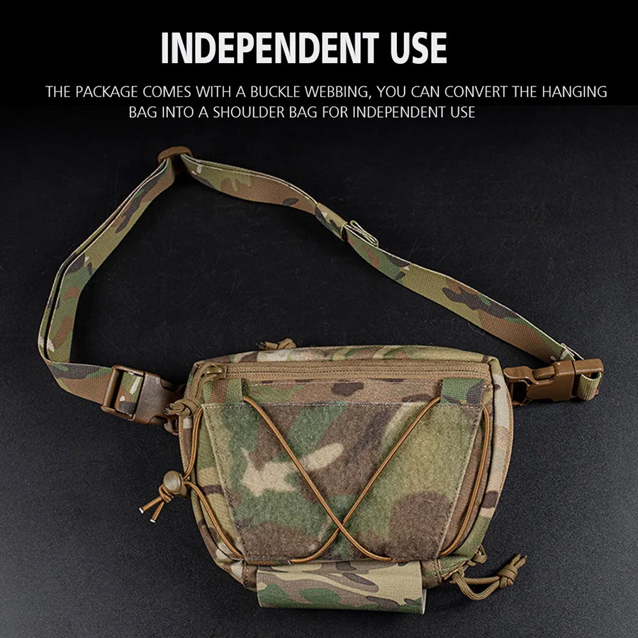 Molle táctico Amomax nuevo lanzamiento caza Caza funda ajustable Universal táctica King para Airsoft - imagen 4