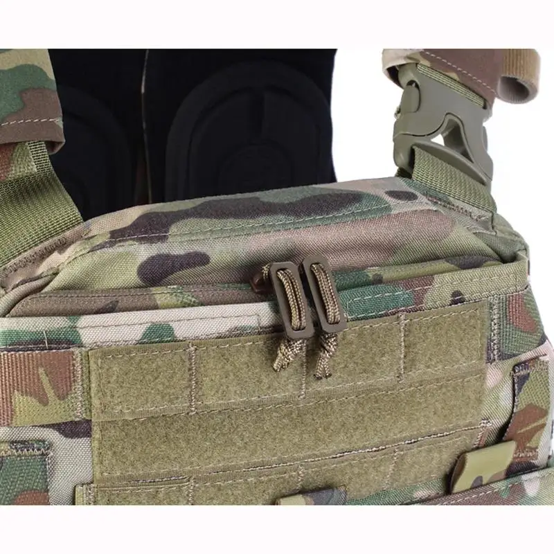 Pew-Chaleco táctico de tamaño S, bolsa de placa táctica AXL AVS MBAV y estándar, cubierta con cremallera para el pecho, caza - imagen 4