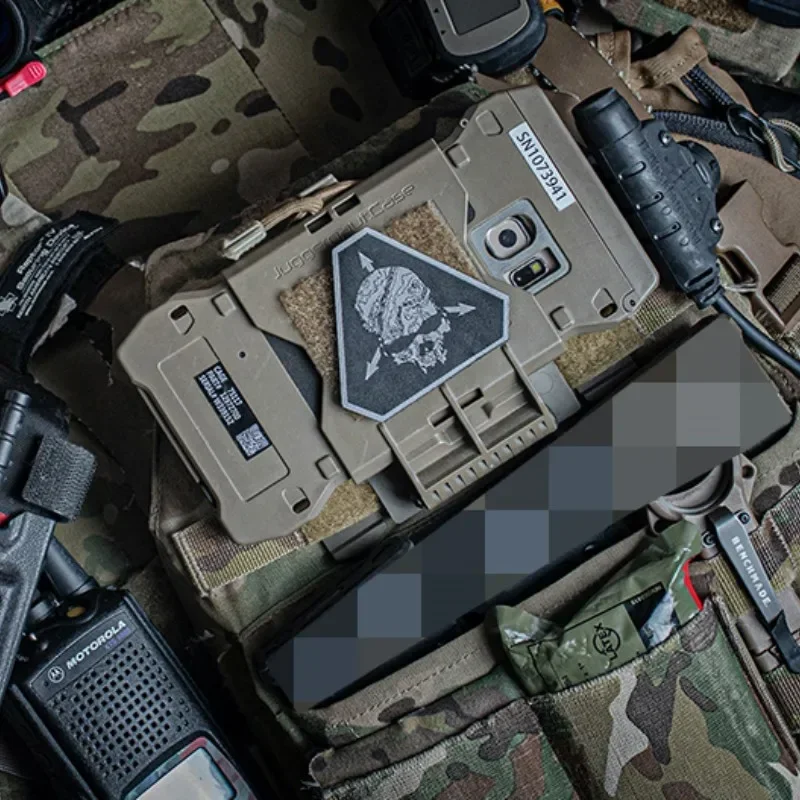 TAD-parches Klett bordados de Calavera, brazalete táctico, insignia de Moral de capacidad de misión, equipo al aire libre, pegatina de mochila - imagen 5