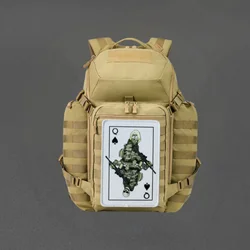 Parche con estampado de tarjeta Queen, chaleco táctico, gancho y bucle, sombrero, insignia de moral, mochila, pegatinas decorativas, parches para brazalete para ropa