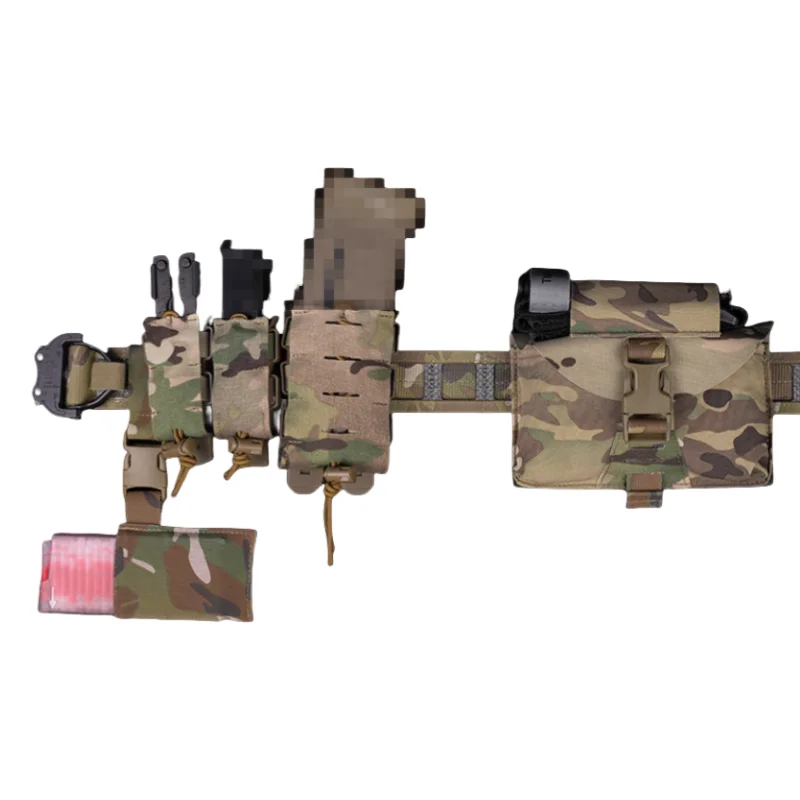 Funda universal de liberación rápida de 9 mm/5,56, bolsa funcional universal con sello de cintura MOLLE para chaleco - imagen 5