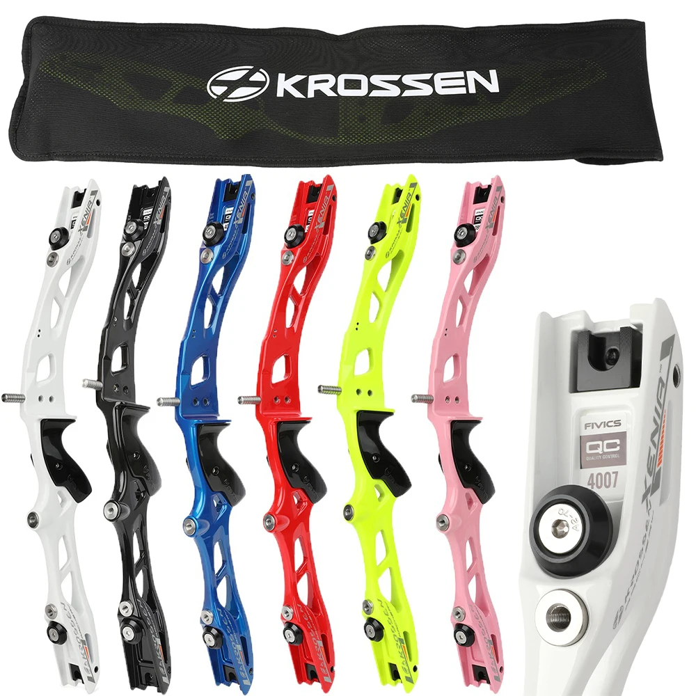 Arco recurvo de tiro con arco de 23 pulgadas/25 pulgadas, elevador de aleación de magnesio LH/RH, tiro con arco de caza, competición de objetivo, mango de arco profesional