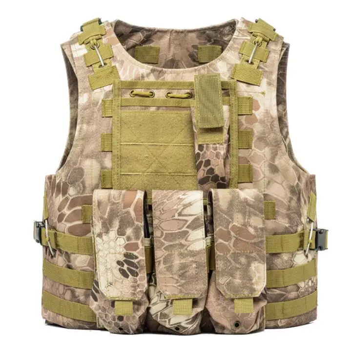 Chaleco Portaplacas Táctico MOLLE Multicam – Combate y Airsoft - imagen 2