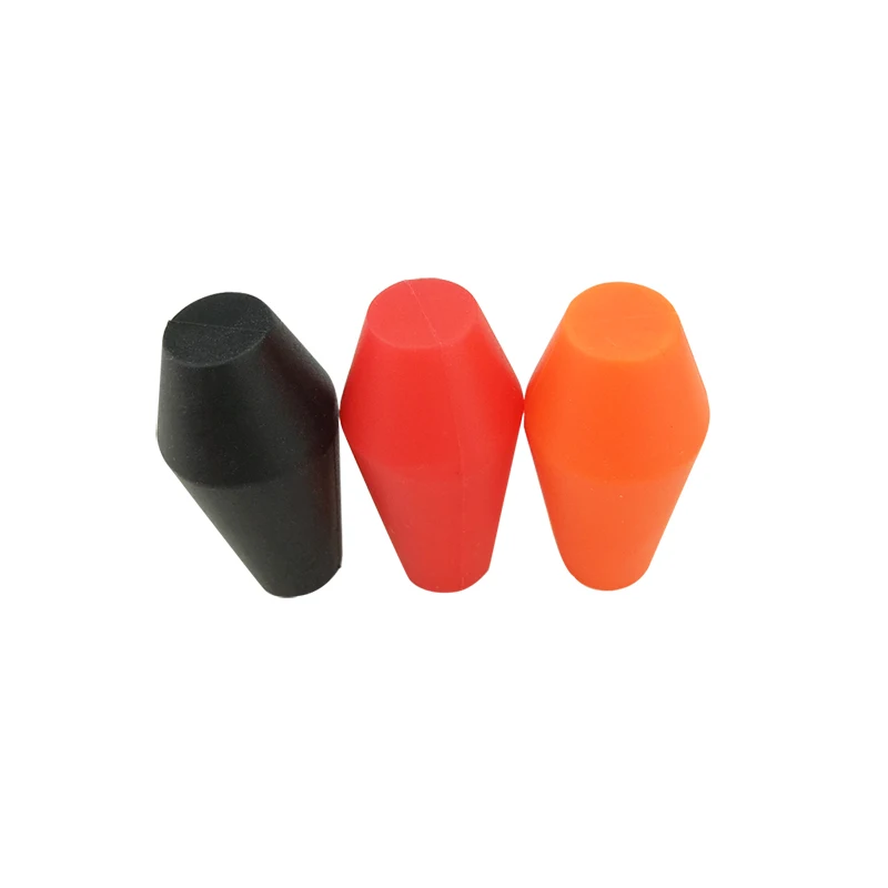 6/12 Uds puntas de flecha de goma para OD 6/8mm eje de flecha niños principiantes entrenamiento tiro con arco puntas anchas práctica objetivo puntas de flecha - imagen 5