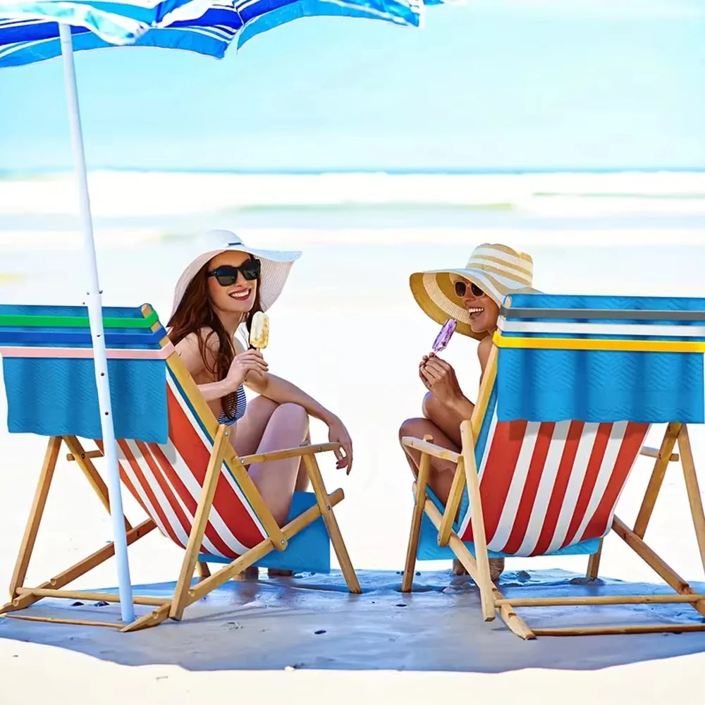 Bandas de toalla ligeras, pinzas elásticas para toallas de silla de playa, soporte para toallas a prueba de viento, correas duraderas para sillas de playa, sillas de piscina - imagen 4