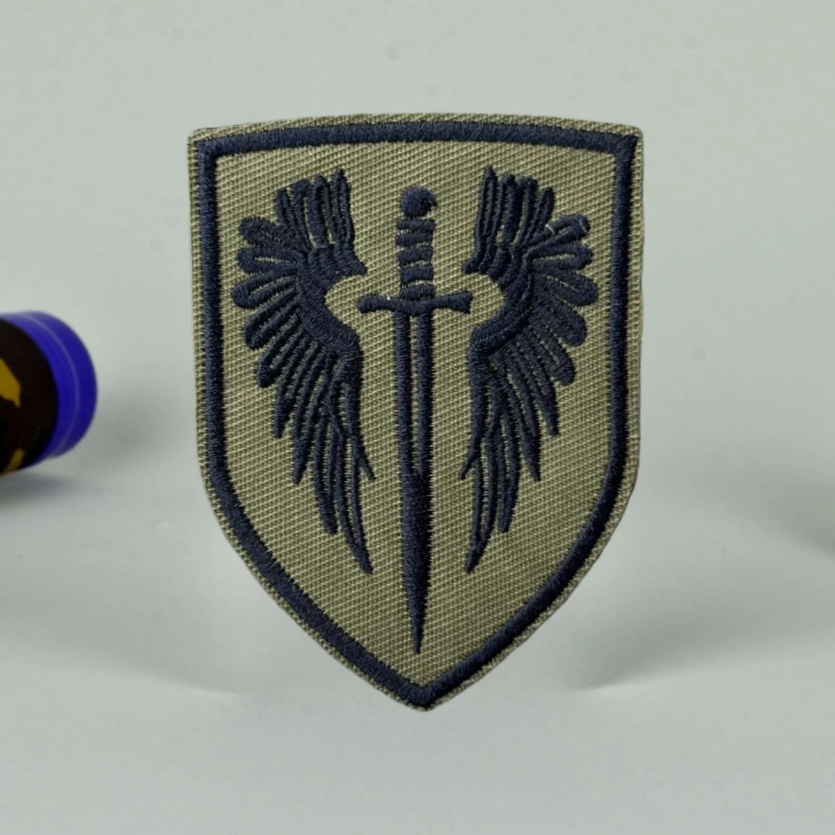 Parche de moral bordado chevron espada – Táctico mochila militar - imagen 4
