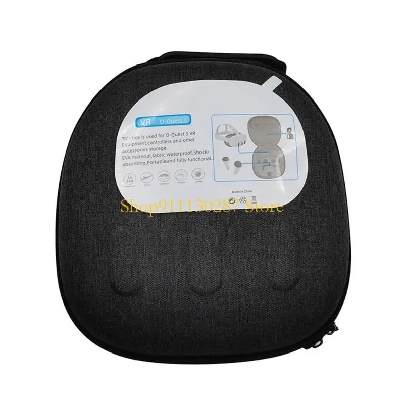 Box J1HC para Quest 3 Bag protectora EVA Caso transporte viaje duro portátil para misiones 3 Accesorios - imagen 2