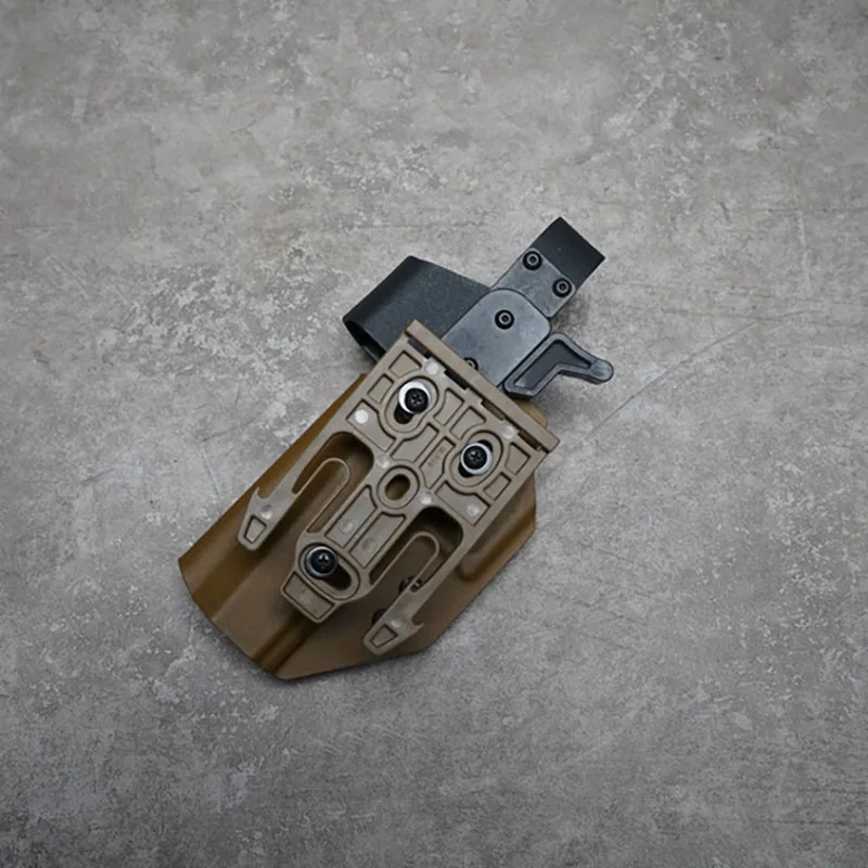 Funda táctica Kydex sin bloqueo secundario ligero de extracción rápida para CZP07/09-cerradura de protección óptica y caída de nivel 2 - imagen 4