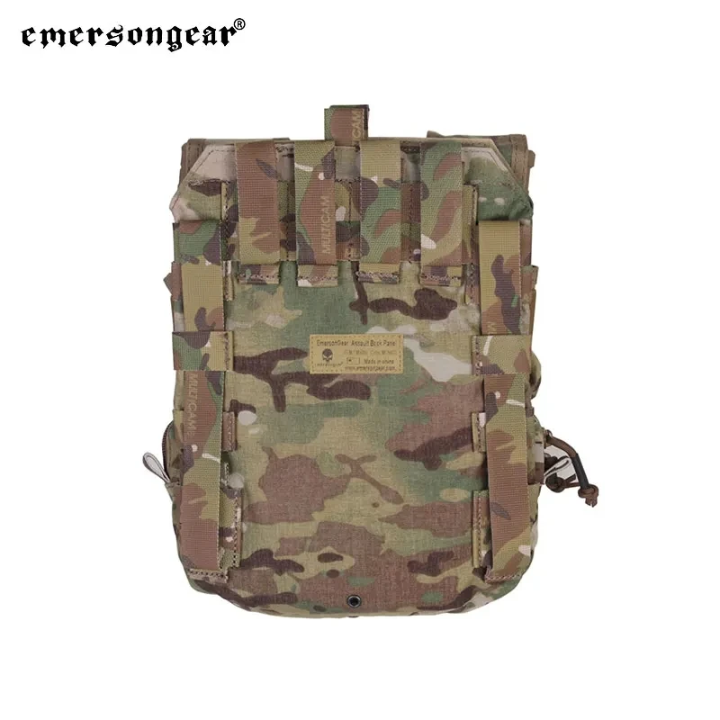 Emersongear-Panel trasero de asalto, chaleco táctico MOLLE, bolsa portadora de munición, Panel para portador de placa, chalecos de caza EM9300 - imagen 2