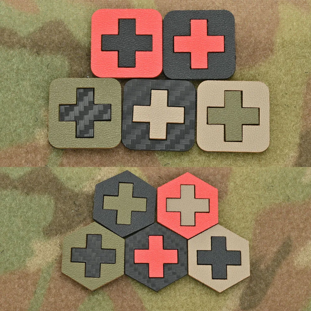 Combo de parches médicos de primeros auxilios, Combo cruzado médico, parche Kydex, gancho, brazalete, bolsa médica táctica, accesorios para IFAK, EMS, EMT - imagen 2