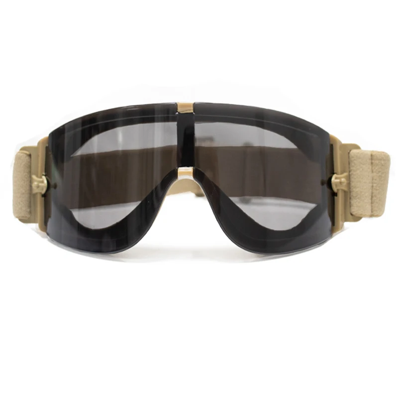 Gafas de sol para acampar al aire libre, senderismo, Airsoft, combate, ciclismo, a prueba de viento, a prueba de arena, X800, gafas militares de tiro táctico - imagen 5