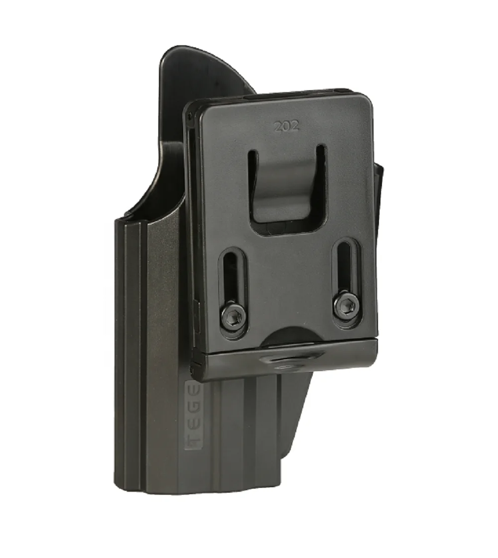 H&K USP Clip para cinturón de transporte OWB de 9 mm, funda de polímero, 9 mm. 40, accesorios tácticos de caza - imagen 4