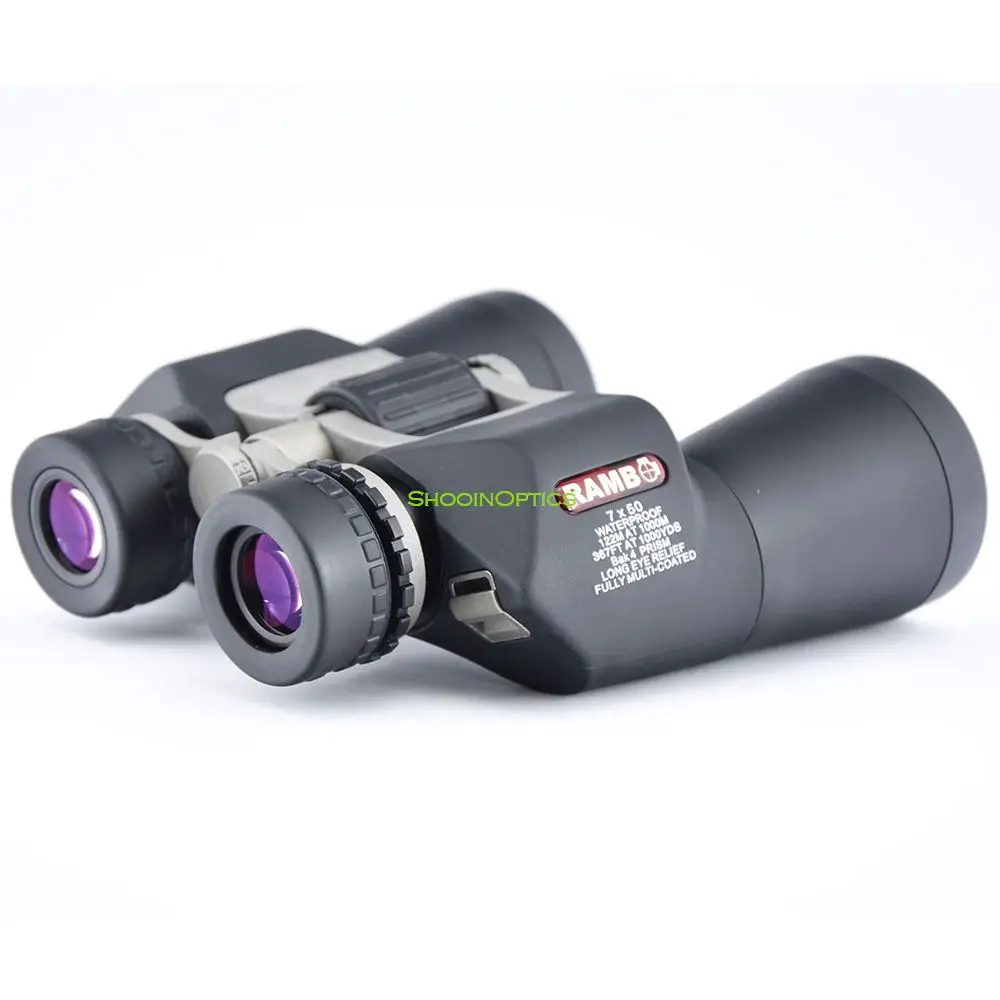 Shooin Optics HD 7x50 Waterproof BAK4 Prism Long Eye Relief Fully Multi-Coated Binoculars - imagen 4