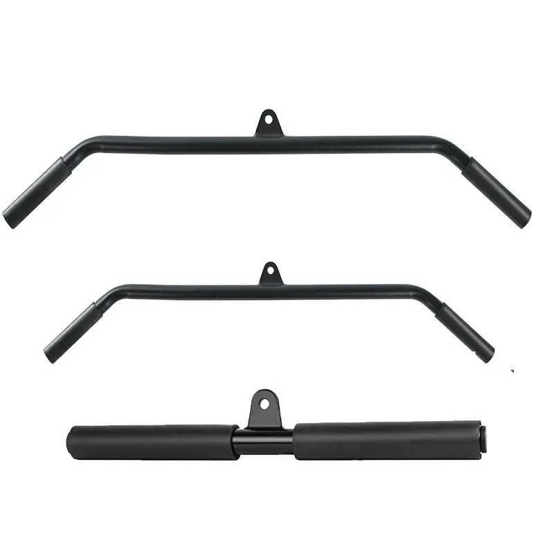 Accesorios para máquina de Cable de polea para gimnasio, mango de barra en T para bíceps y tríceps, accesorio para máquina de remo extraíble para el hogar