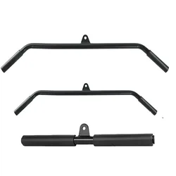 Mango Barra T para Polea Cable – Accesorio Gimnasio Bíceps Tríceps