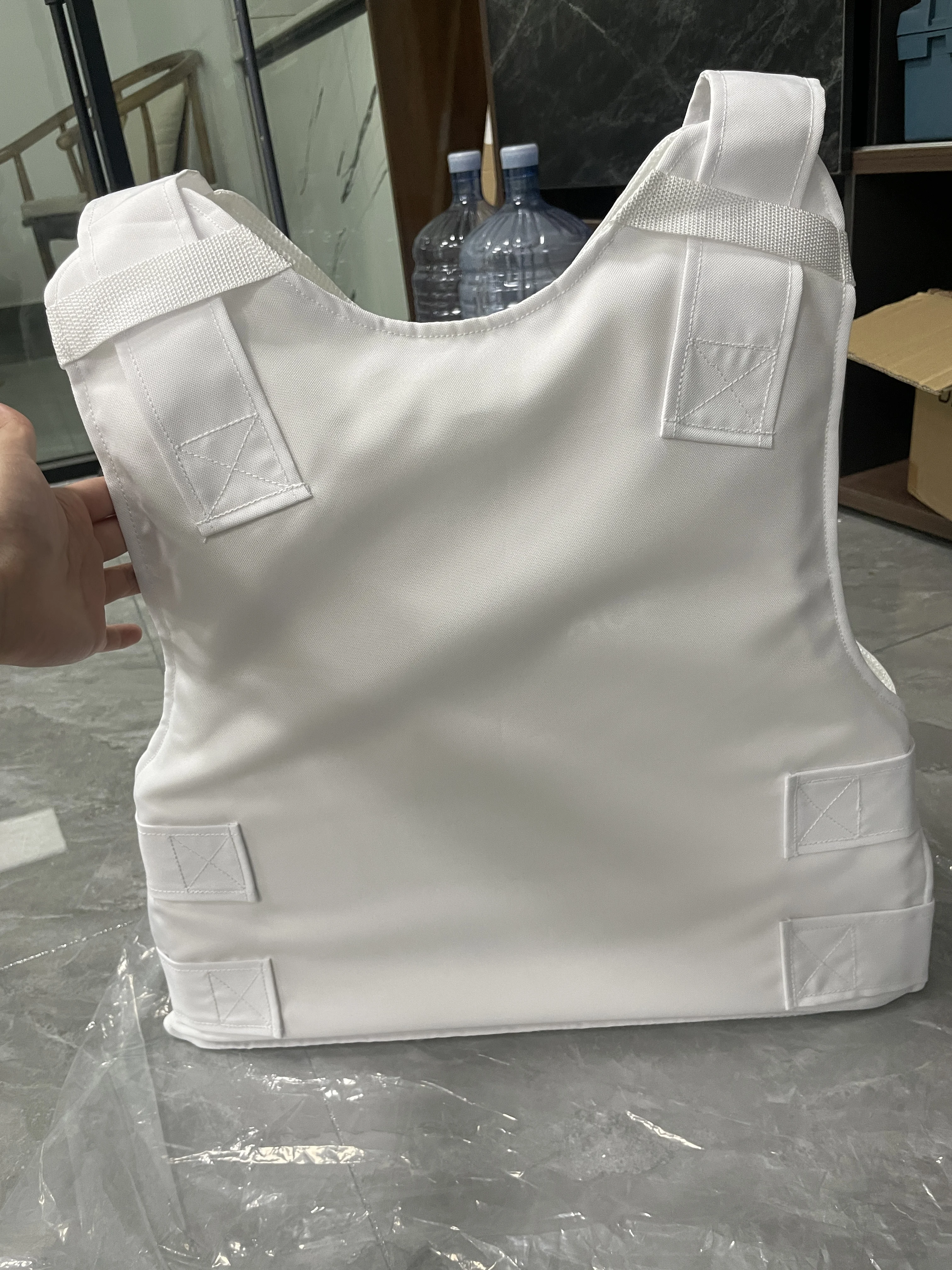 Promoción chaleco a prueba de balas NIJ IIIA nivel Ultra-cómodo ligero placa oculta armadura corporal táctica autodefensa - imagen 5