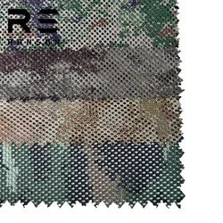Malla camuflaje transpirable – Poliéster para bolsas tácticas
