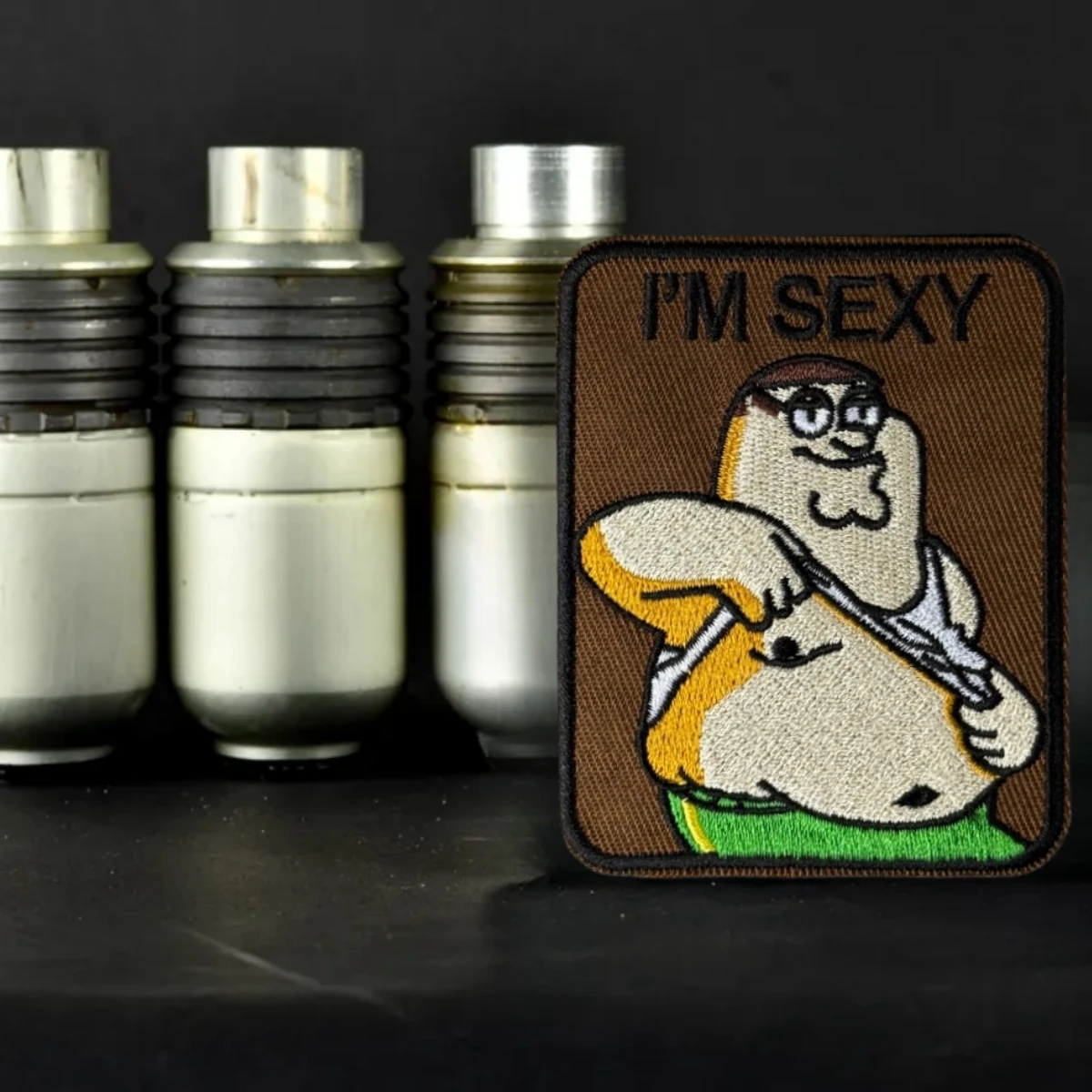Parche táctico bordado con velcro Peter para chaleco MOLLE - imagen 5