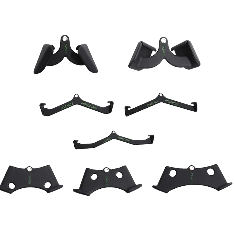 Mango de entrenamiento para bíceps y tríceps, gimnasio en casa, 8 Uds., barra de tracción Lat, accesorio de fila de barra en T, barra en V, máquina de Cable con mango de fila - imagen 5