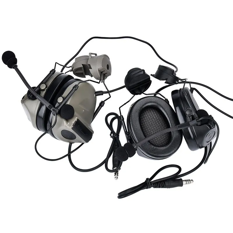 WADSN-auriculares tácticos Comtact II para caza, cascos militares con cancelación de ruido, U94PTT - imagen 3