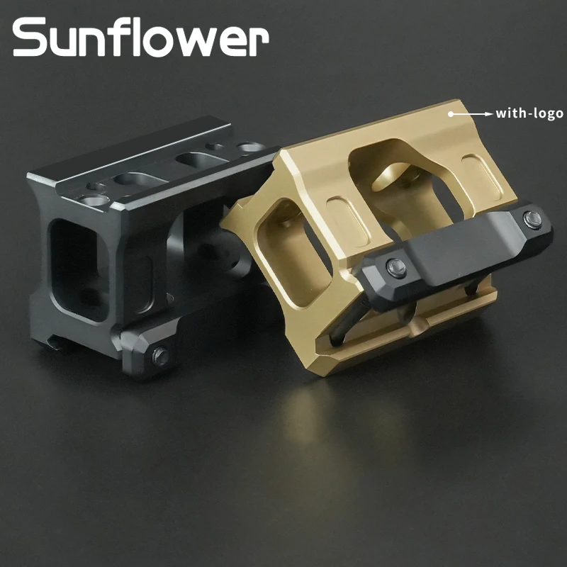 Soporte de puntería táctico Airsoft, versión que aumenta la altura, mira de punto rojo para caza, soporte de Metal para Base de seguridad de riel de 20MM - imagen 3