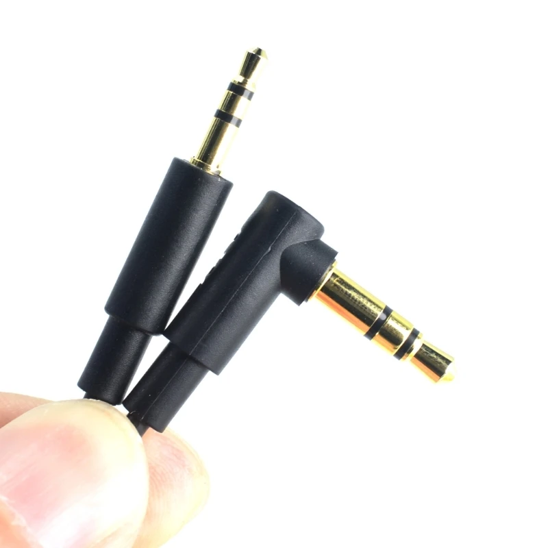 Potente Cable equipo entrada para auriculares Y50 55, enchufes placa dorada, Cable repuesto para - imagen 2