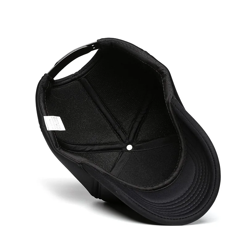 Gorra de béisbol gruesa y cálida de otoño e invierno para hombre - imagen 4