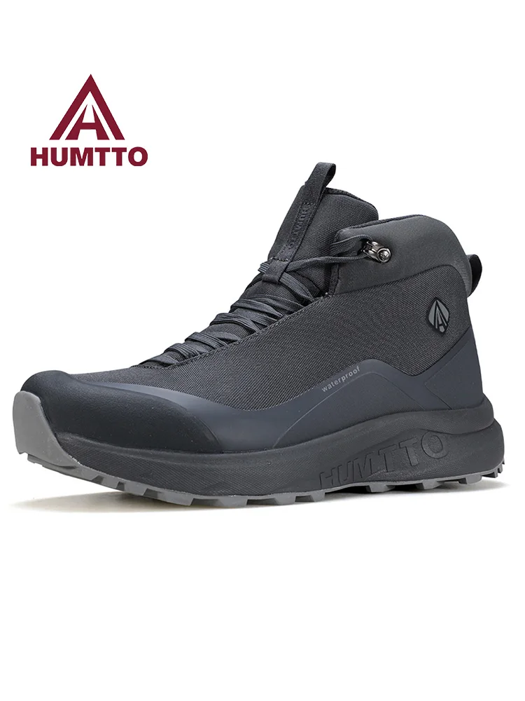 Zapatos de senderismo HUMTTO para hombre, zapatos de escalada para deportes al aire libre de invierno, zapatos de caza, zapatillas de Trekking cálidas para mujer, botas tácticas al tobillo - imagen 3