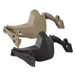 BOOIU Mascarilla táctica plegable viento polvo Airsoft Paintball
